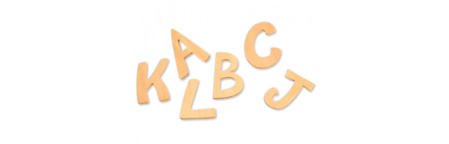 houten letters